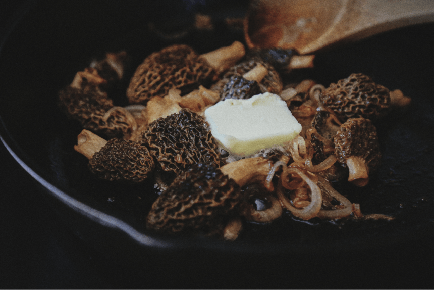 Dutch Baby with Morel Mushrooms & Cheese_3