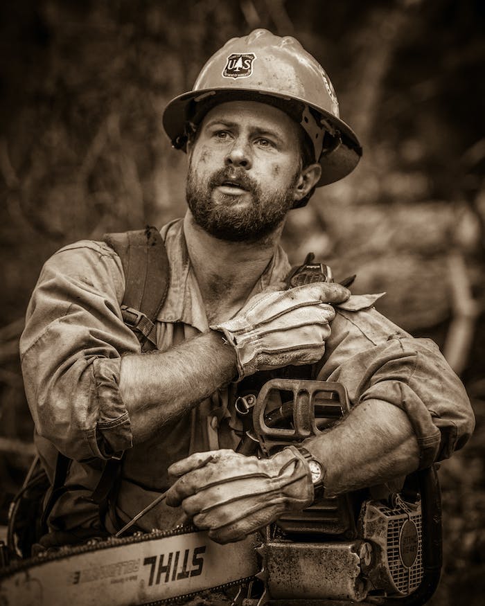 kyle miller wildland firefighter photographer